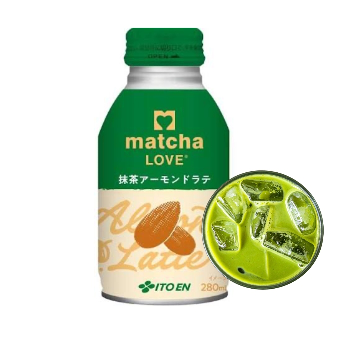 Matcha Latte Amendoa Itoen 280ml