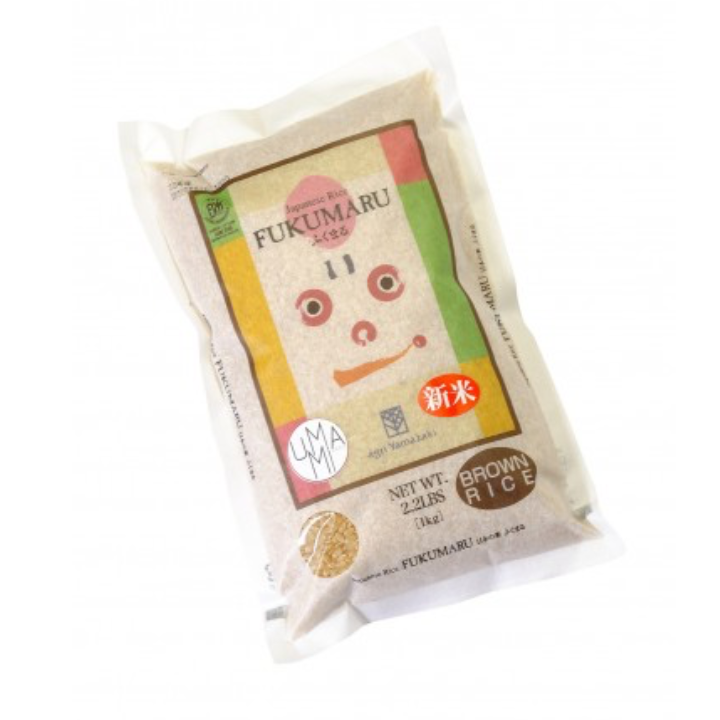 Arroz Integral Japonês Fukumaru 1kg