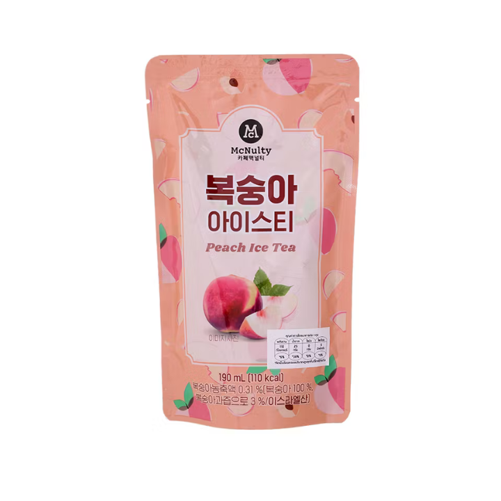 Café Mcnulty Peach Ice tea 190ml