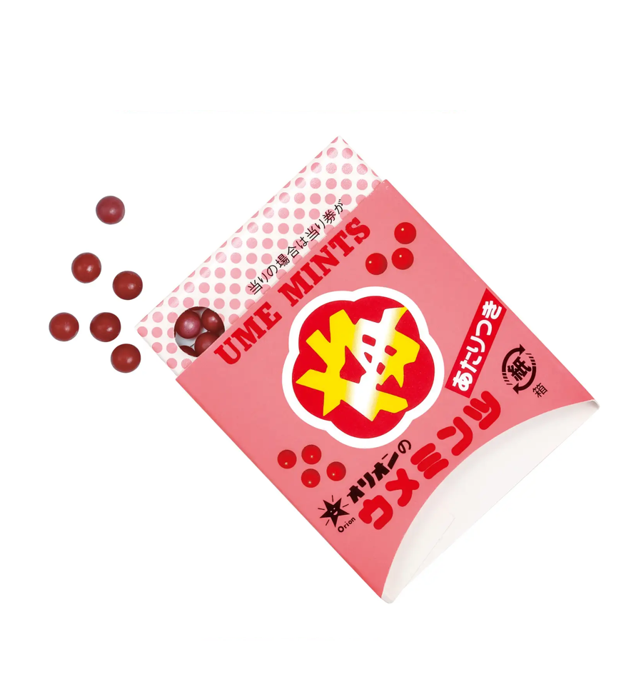 Mentos de Umeboshi (ameixa japonesa)