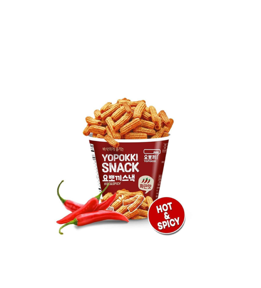 Snack Picante e Doce Yoppoki (요뽁키) 50g