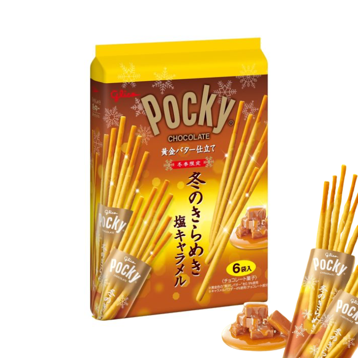 Glico Pocky Ed.Limit Caramelo Salgado e Manteiga 120,6g