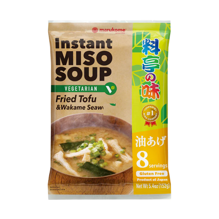 Sopa Miso Tofu Frito & Wakame Vegetariano 152g