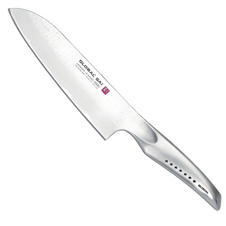 Santoku Hammer Finish 19 cm