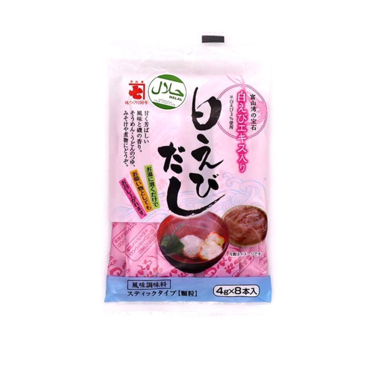 Shiro Ebi Dashi Branco de Camarão 4g*8p