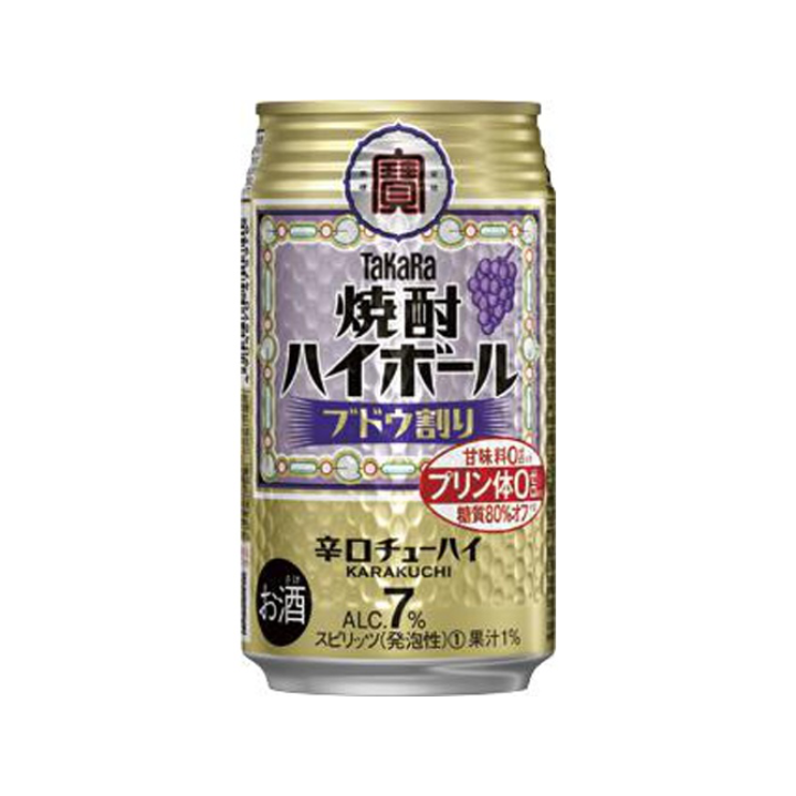 Takara Shochu Highball Budo Wari Can 7% 350ml