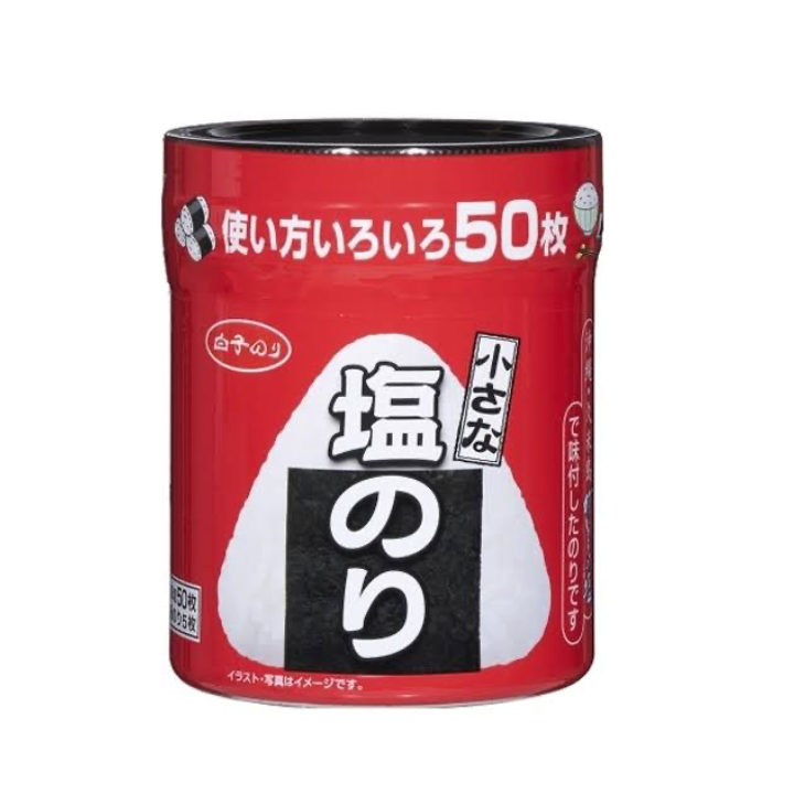 Takujyo Chiisana Shio Nori 10 Folhas Frasco Alga Salgada 50pcs
