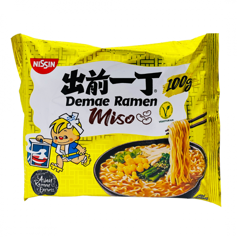 Massa Instantanea Demae Ramen Miso 100g - Nissin