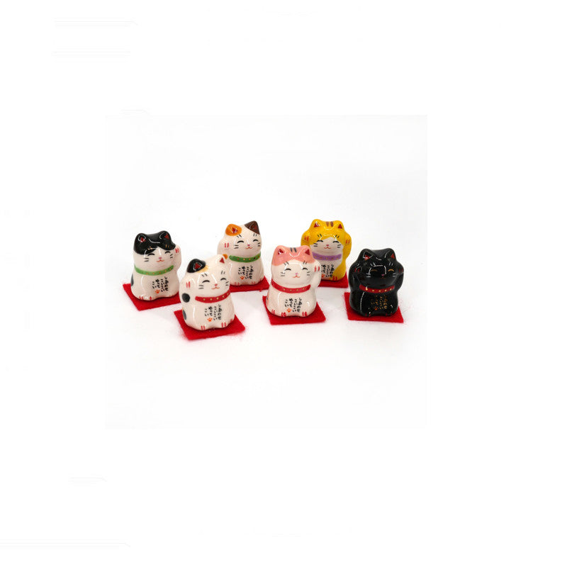 Gato da Sorte Pequeno 1 UNID 4cm