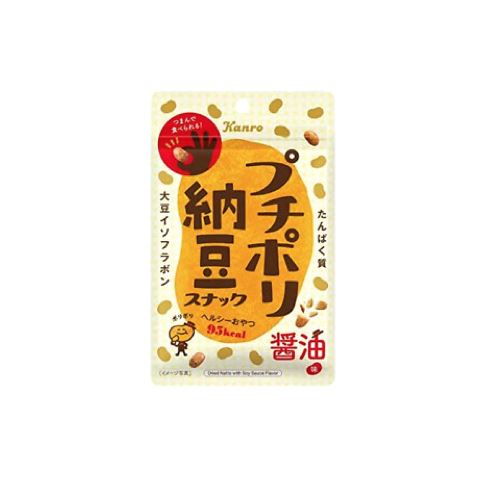 Aperitivo Kanro Pori Natto Shoyu Aji 20g Loja Japonesa Goyo-Ya