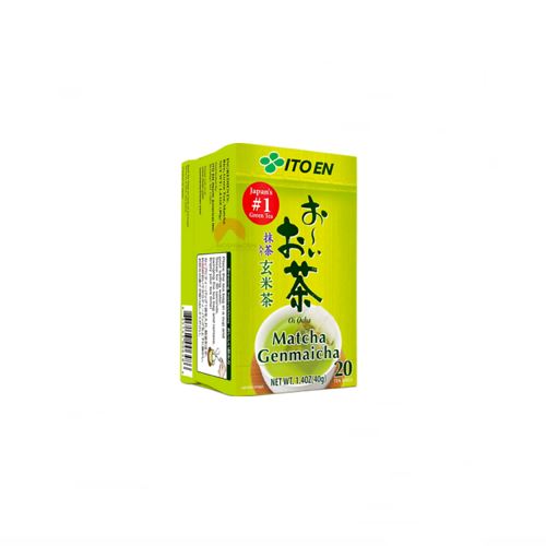 Chá Verde em Po Matcha Genmaicha 40g Loja Japonesa Goyo-Ya