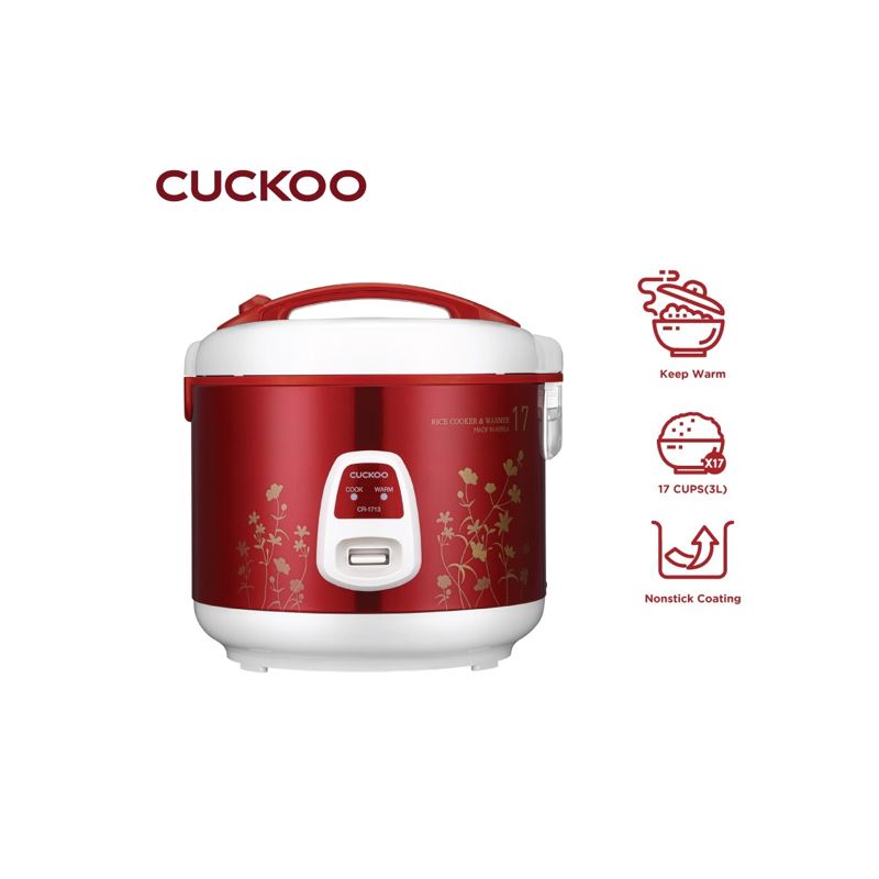 Panela De Arroz 3l - Cuckoo Cr-1713 Loja Japonesa Goyo-Ya