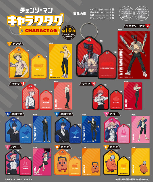 Chainsawman Porta Chave c Pastilha