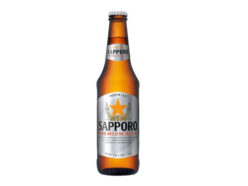 Cerveja Sapporo 4.9% 330ml