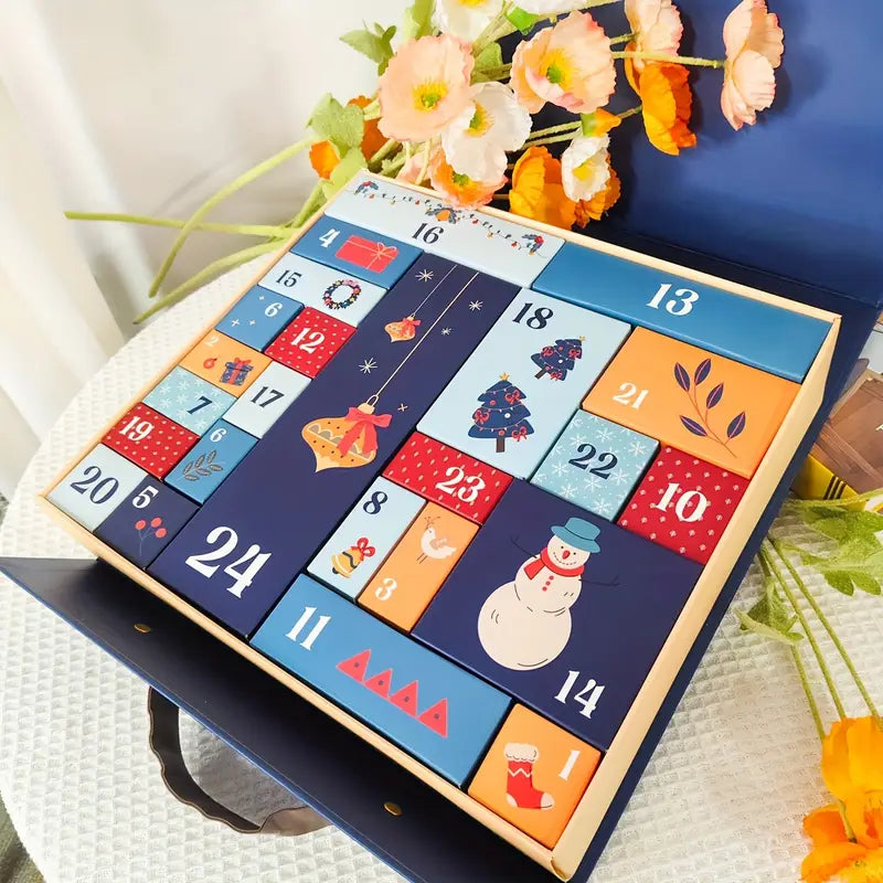 Calendario Advento Mistério Contagem Regressiva do Natal – 1 aos 24 Dias