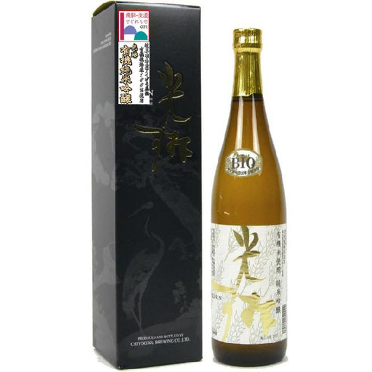 Sake Kourin Junmai Ginjo Orgânico 720ml