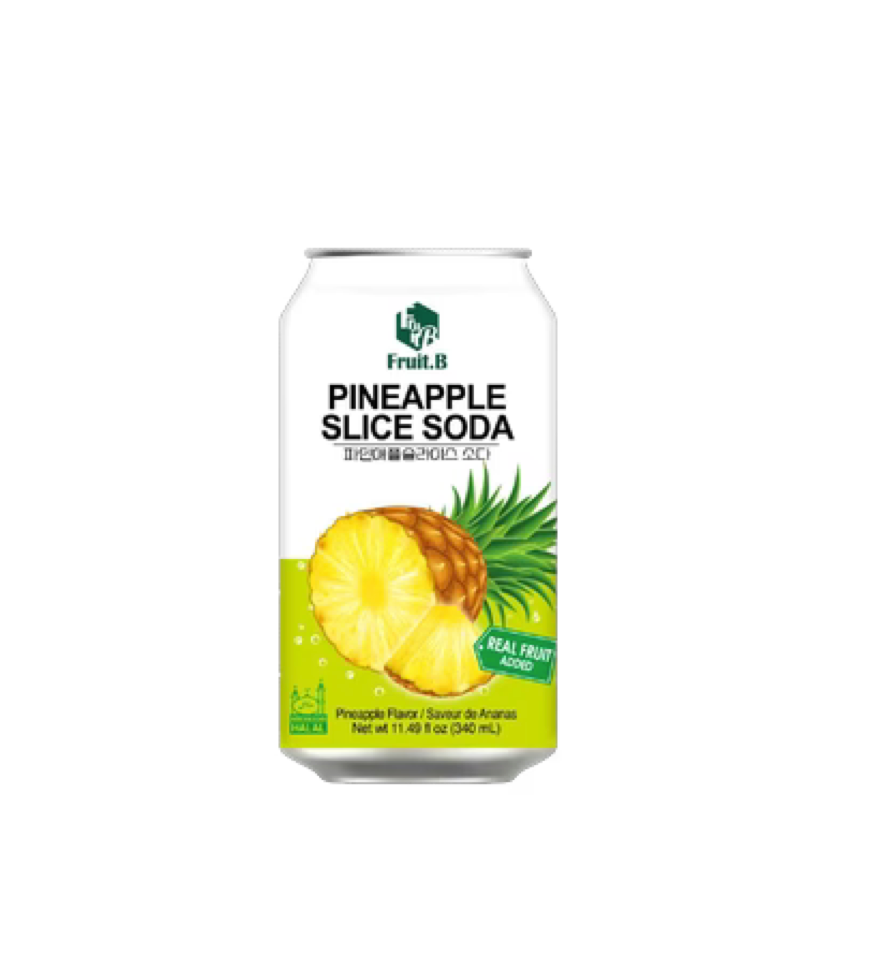 Bebida Fatia de Ananas Soda 340ml