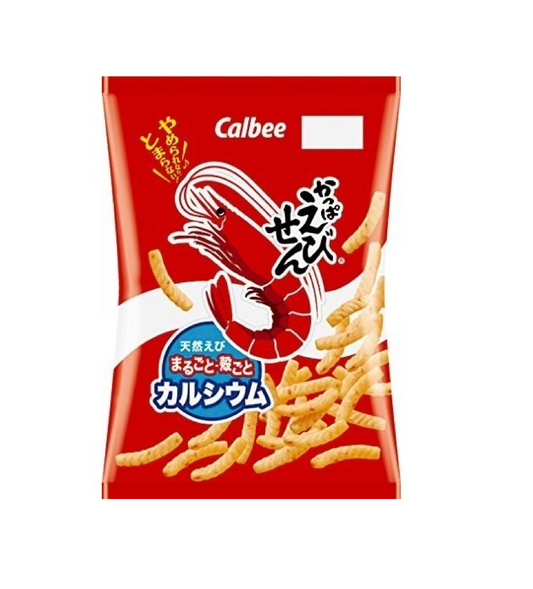 Aperitivo de Camarão Calbee Ebisen 77G