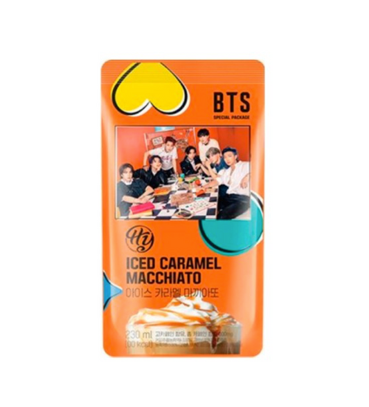 Cafe Iced Caramel BTS 230ml Pouch