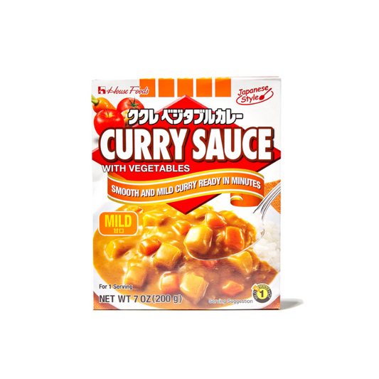 Caril Suave com Vegetais Pronto a Comer (カレー) 200g