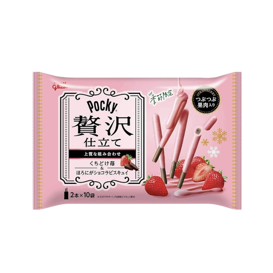 Pocky Morango 10 saquetas 110g