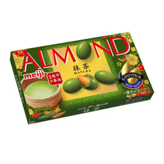 Choco Meiji Almond Chocolate Matcha 67g