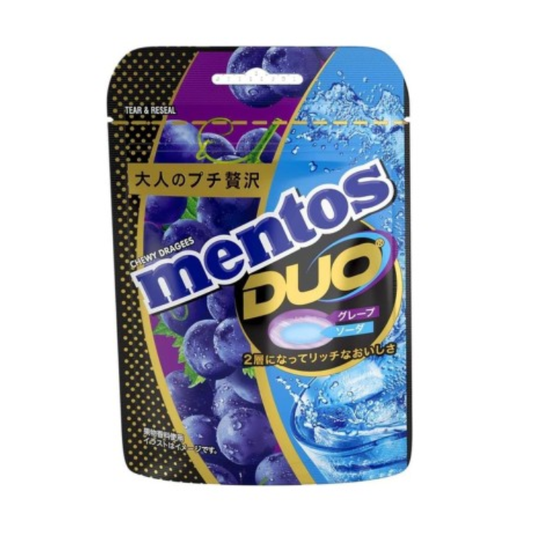 Mentos Duo Uva e Soda 45g