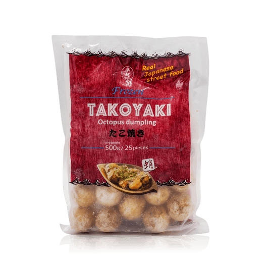 Takoyaki (たこ焼き) - Bolinhos de Polvo Congelados 500g