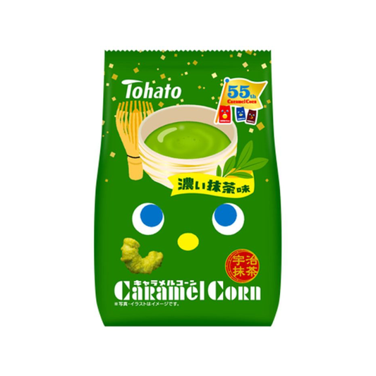 Aperitivo Matcha Tohato Caramel Corn Rich Flavor 62g