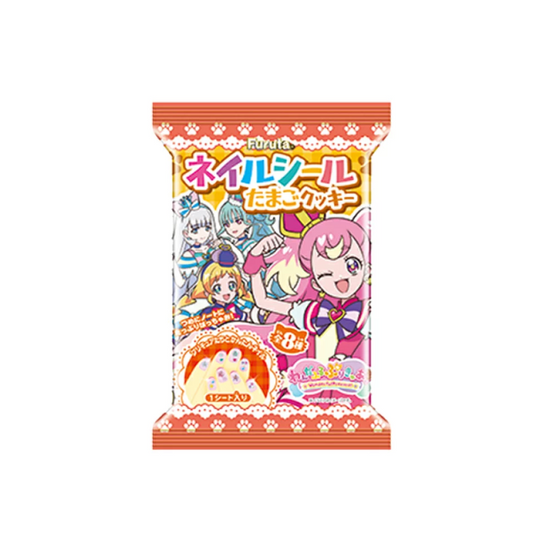 Furuta Pretty Cure Nail Stickers Egg Cookie 10,7g