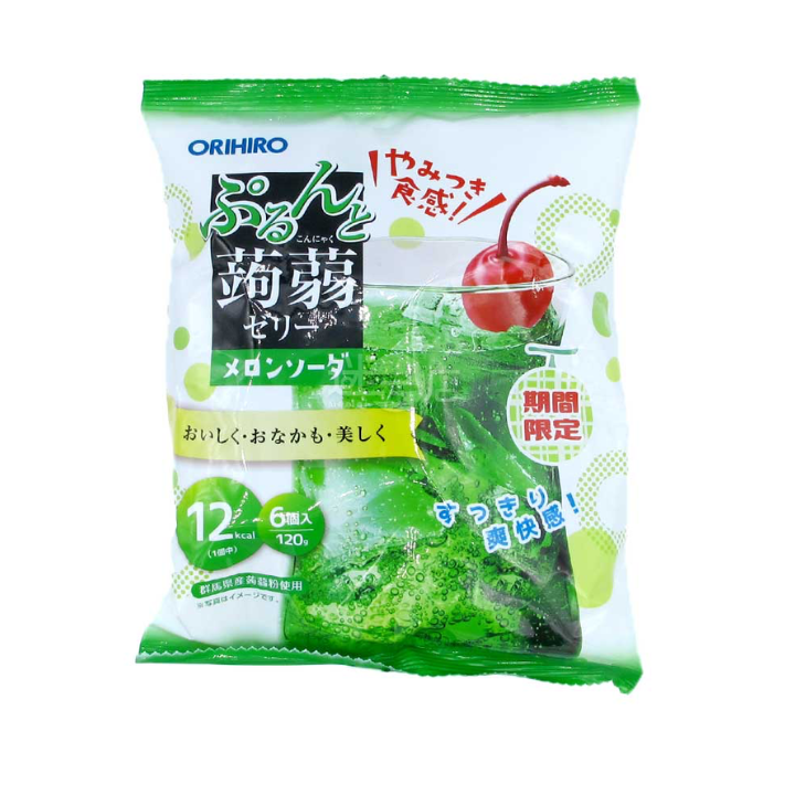 Gelatina Konjac Melon Soda 120g