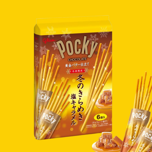 Glico Pocky Ed.Limit Caramelo Salgado e Manteiga 120,6g