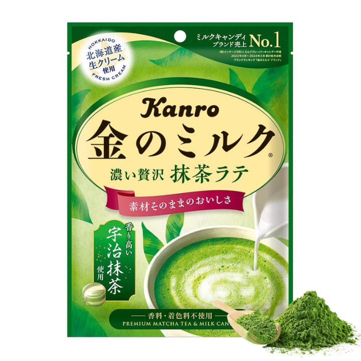 Doce Kanro Gold Candy Matcha Latte 61g