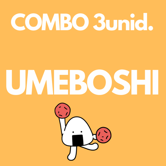 Onigiri Umeboshi Ameixa Japonesa 3un