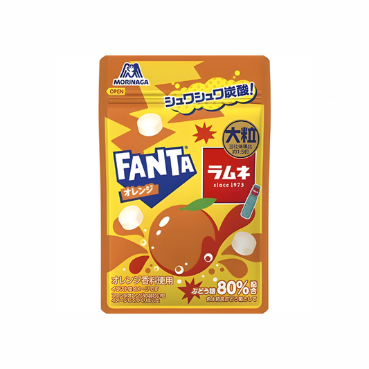Morinaga Large Ramune Fanta Orange 25g