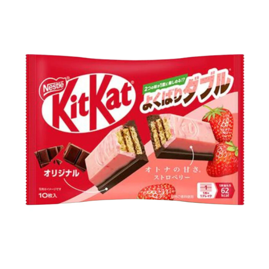 Nestle KitKat W Strawberry & Original 10 pc