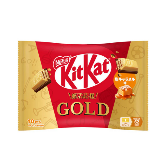 Kit Kat Ouro Caramelo Salgado – 10 Unidades (116 g)