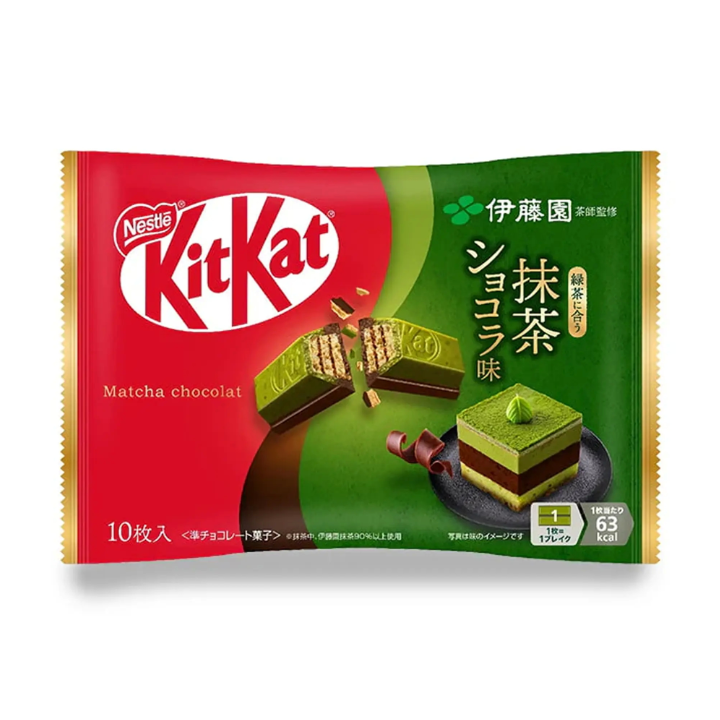 Kit Kat Matcha Chocolate – 10 Unidades (116 g)