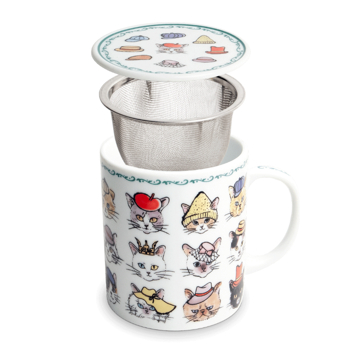 Caneca Gato c filtro