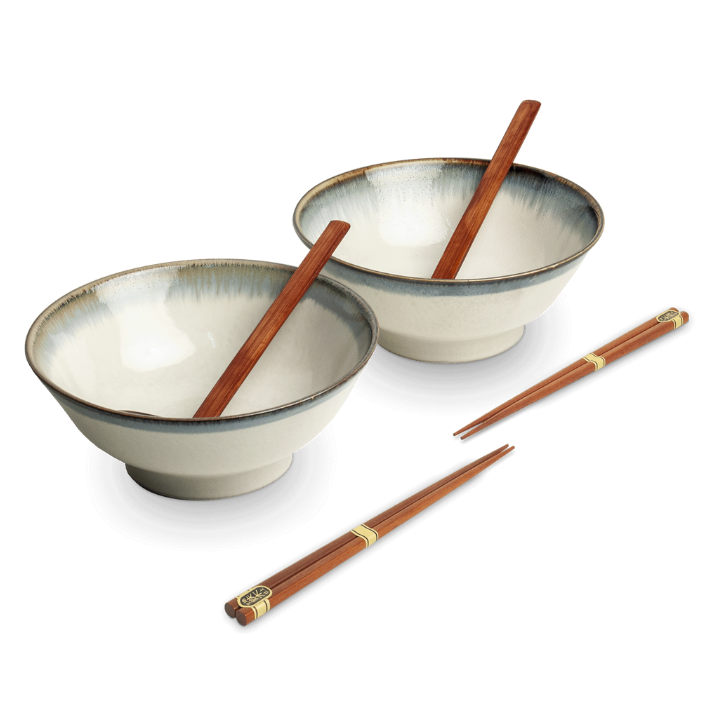 Ramen bowl set Aurora Ø22 cm | H9 cm - 2 pars