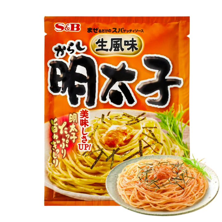 Molho para Esparguete com Ovas de Bacalhau Picantes S&B – 53,4 g