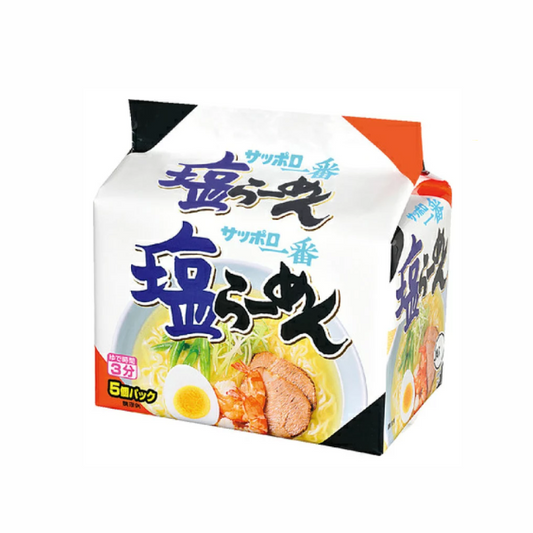 Sapporo Ichiban Shio Ramen Fukuromen 100gx5