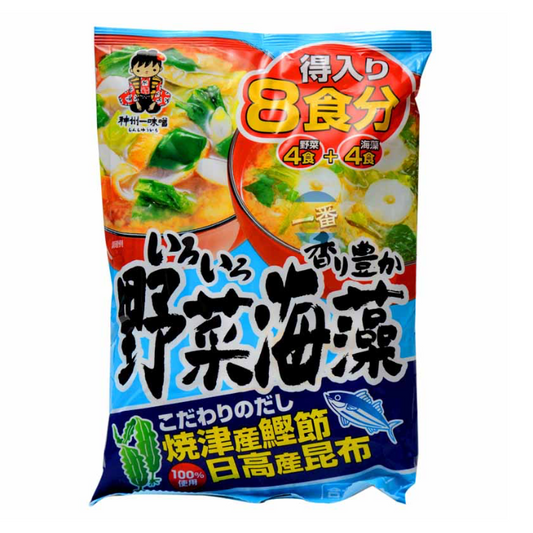 Sopa Miso Instantânea de Legumes Shinsyu Ichi – 8 Porções (156,4 g)