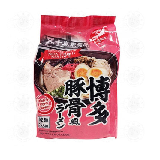 Massa Instantânea Hakata Tonkotsu 3x110g Loja Japonesa Goyo-Ya 