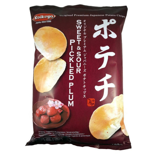 Batata Frita Com Sabor a Ameixa 100g Loja Japonesa Goyo-Ya 