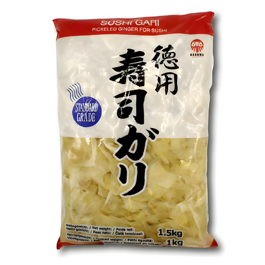 Gengibre Gari Conserva Branco Sushi 1kg