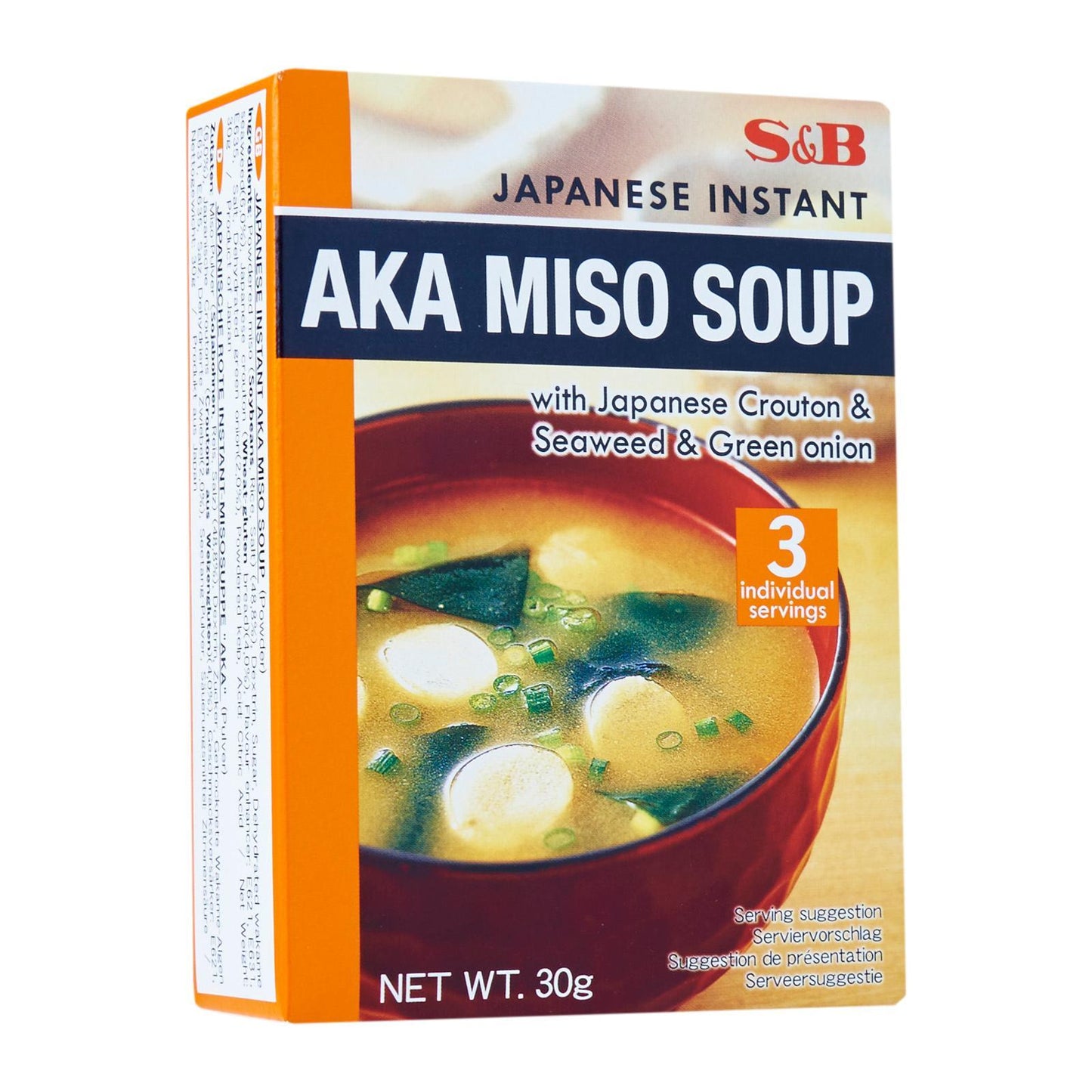 Sopa Tofu Miso Aka 30g S&b