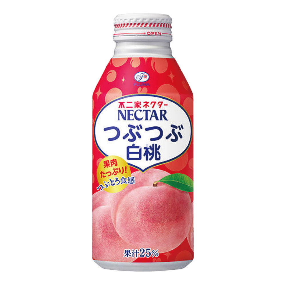 Nectar Fujiya Tsubu Tsubu White Peach 380ml
