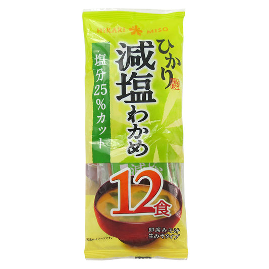 Sopa Instantanea De Wakame 12p Menos Sal