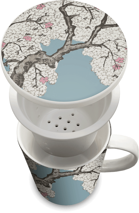 Caneca De Cha Com Filtro Sakura 1unid